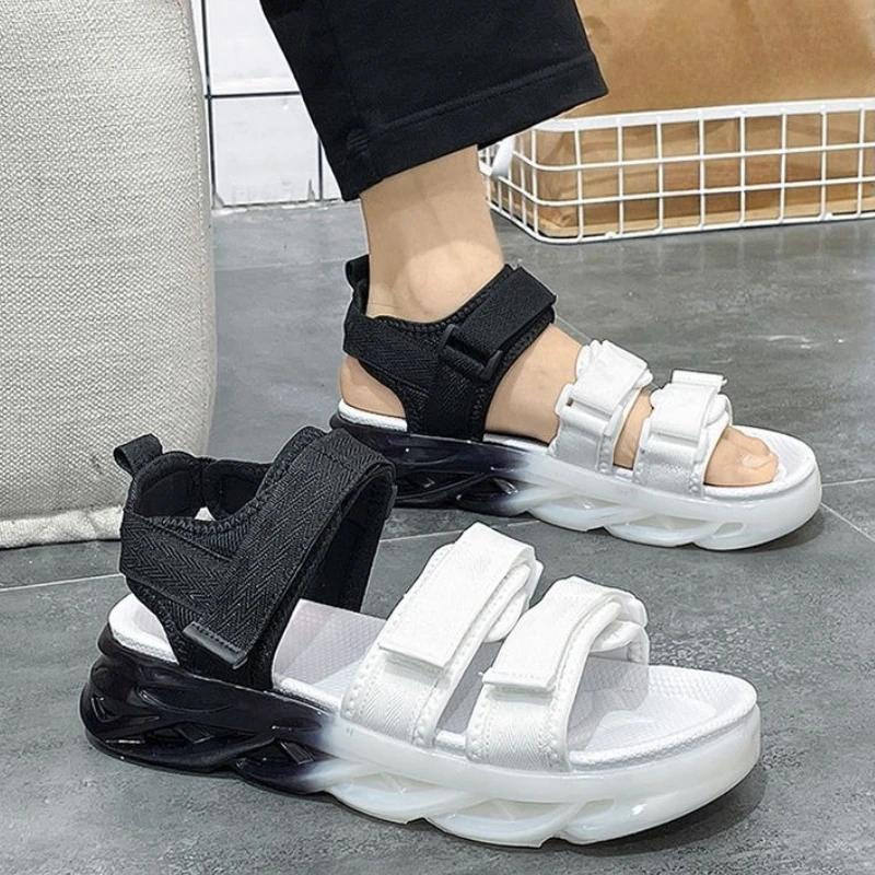 Fashion Trekking Male Shoe Sports Outdoor Height with Platform Hiking Barefoot New Arrival Adult Pvc Cheap Liquidation Buy Men's Sandal