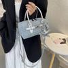 Urban Minimalist Synthetic Leather Crossbody Bag For Office Commuters