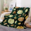 Büffelkaros Ahorn Flanell Decke Weiche Überwurfdecke Blätter Eicheln Kürbisse Libelle Schmetterling Sofa Bett Dekor Halloween Geschenke