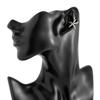Silver C-shaped Ear Clip Golded Starfish Shell Ring Clip Simple No Piercing Earrings  Women