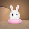 Lovely LED Night Light for Kids 3 Level Dimmable Nursery Sleeping Nightlight  Touch Sensor Beside Lamp for Toddler Decor