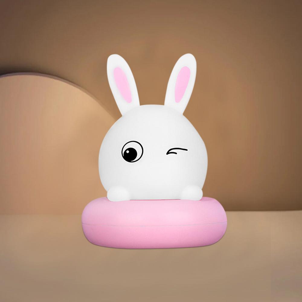 Lovely LED Night Light for Kids 3 Level Dimmable Nursery Sleeping Nightlight  Touch Sensor Beside Lamp for Toddler Decor