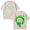 Rapper Feid Ferxxo Falxxo Tour 2026 Print Vintage Washed T-Shirt Herren Mode T-Shirt Kurzärmelig Lässig Baumwolle Lockere T-Shirts