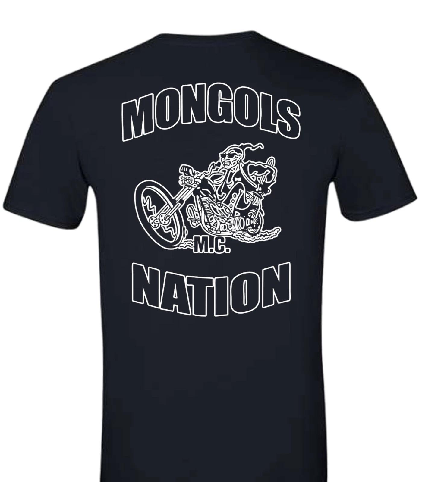 Mongols Nation Black Short Sleeve Crew Neck T-Shirt 4XL