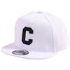Kids Snapback Cap Embroidered Letter Flat Brim Baseball Hat for Children Boy Girl Solid Color Summer Sun Hats