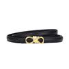 Women's Leather Belt with Rope Knot, H Buckle, Thin Waistband - 2026 Fashionable Accessory