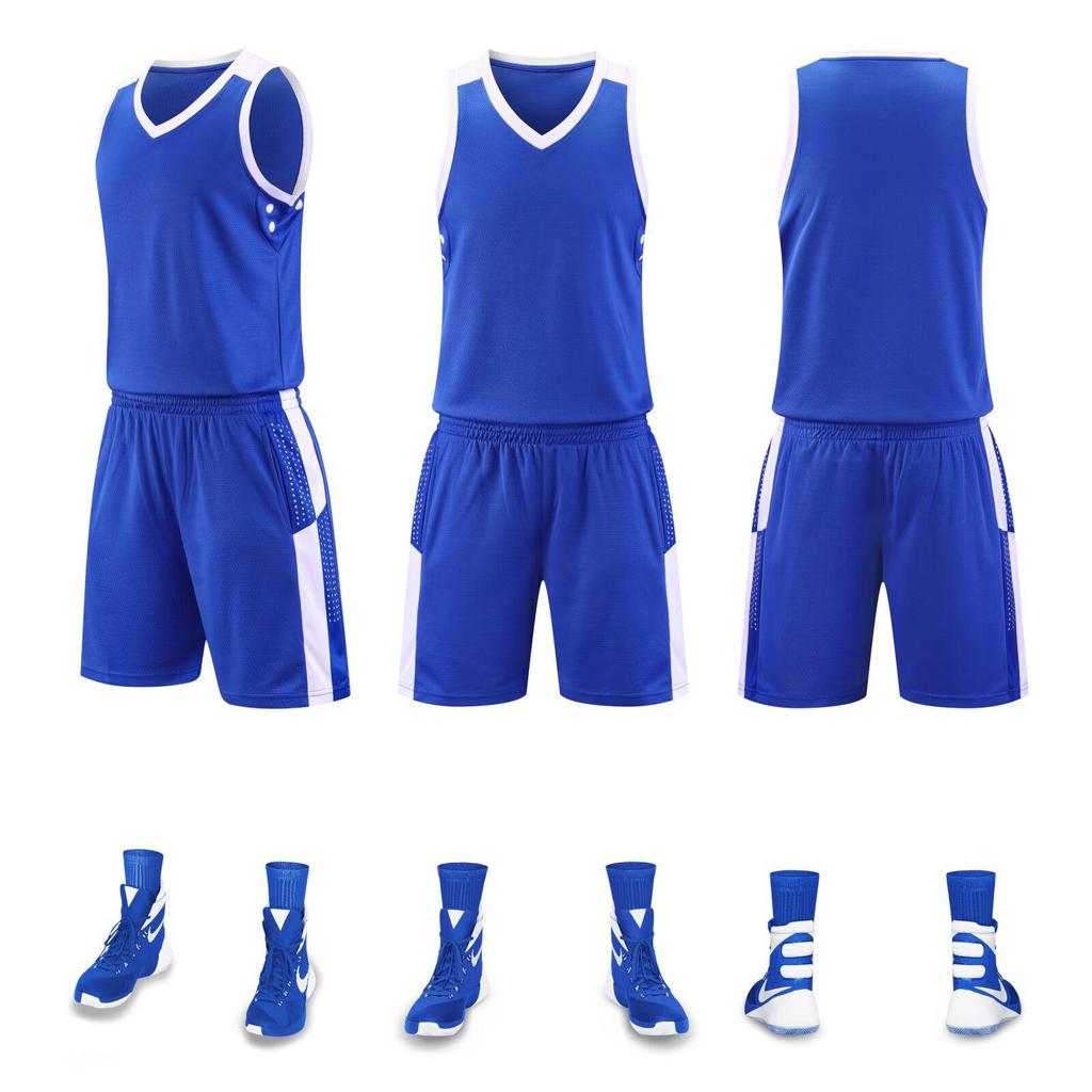 Breathable Summer Basketball Uniform Set for Students