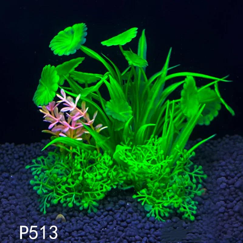 

14cm/5.5inch Fish Tank Ornament Plant Aquarium Artificial DIY Decor Plants Simulation Water Grass Fish Bowl Weeds Decoration
