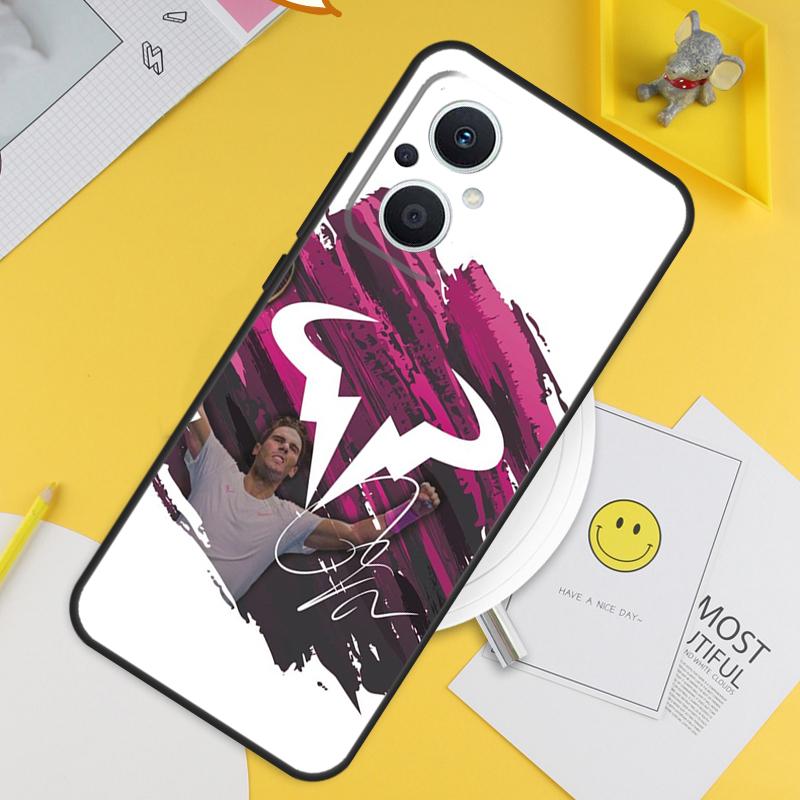 

Теннис Роджер Федерер RF Для OPPO Reno 8T 11F 12F 13F 14F 7 8 Lite 10 11 12 13 14 Pro OPPO Find X9 X8 X5 X6 Pro Чехол OPPO Reno7 4G