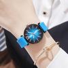 Elegant Rhombus Glass Women's Quartz Wristwatch with Silicone Strap