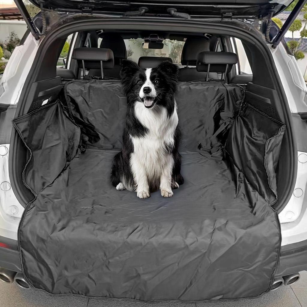 Thickened Wear-Resistant Pet Mat for Car Trunk - Large Dog Cushion & Rear Seat Protector