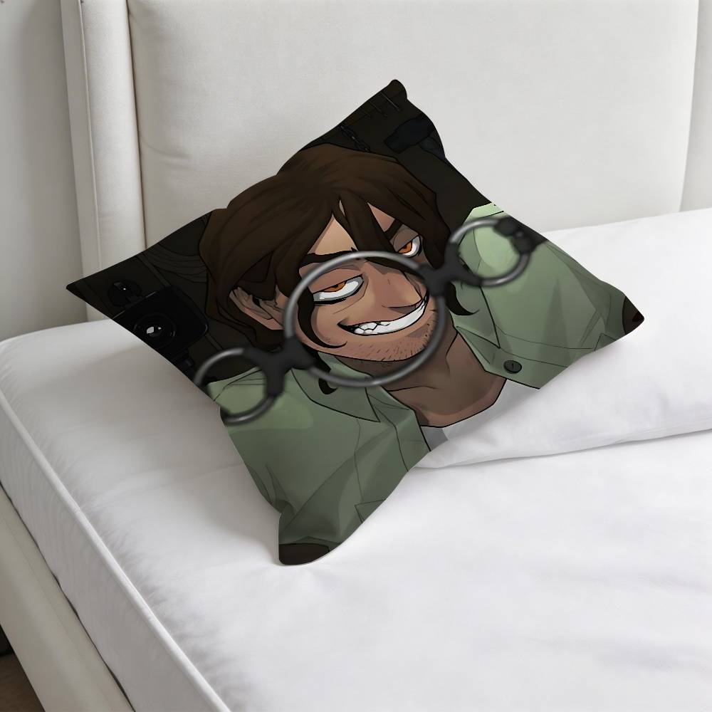 YYKMET SStrade Cool Fashion Square Pillow Case Durable Throw Pillow Cover for Sofa Couch Chair