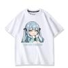 Anime BanG Dream Sakiko Togawa Print Tshirt Kawaii Summer Tee Short Sleeve Tops for Unisex Women Summer Clothes Womens Tshirts