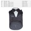 Detachable Bow Tie Dog Tuxedo Outfit Smooth Suit Fabric Cat Formal Costume  Dog Formal Occasion