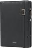 RIHUA A5 Planner, 6-Ring A5 Refills, Business Planner, Card Storage, Binder, Schedule Book, Loose-Leaf Notebook, Office Supplies (Black)
