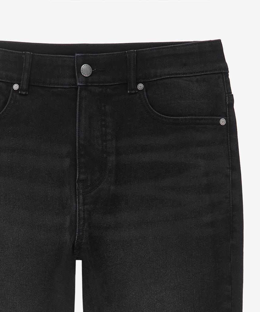 MINDBRIDGE [Warm] Tapered Brushed Elastic Denim Pants_Dg