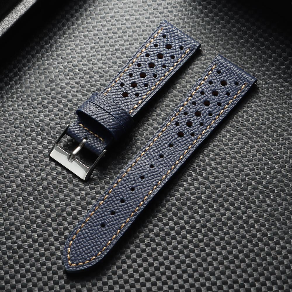 18mm 19mm 20mm 22mm Universelles Rindsleder Uhrenarmband Vintage Atmungsaktive Armbänder Schnellverschluss für Herren Damen Armband Gürtel Zubehör