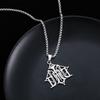 Genshin Impact Necklace Fontan Eye Titanium Steel Necklace Men's and Women's Sweater Chain