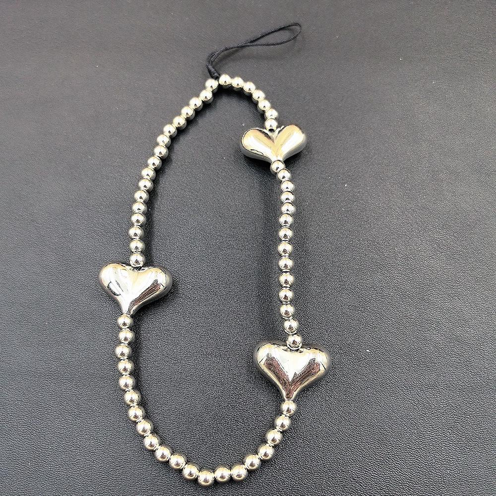 Boho Love Bow Bead Bracelet - Cute Ins Style Phone Jewelry Wristband Chain