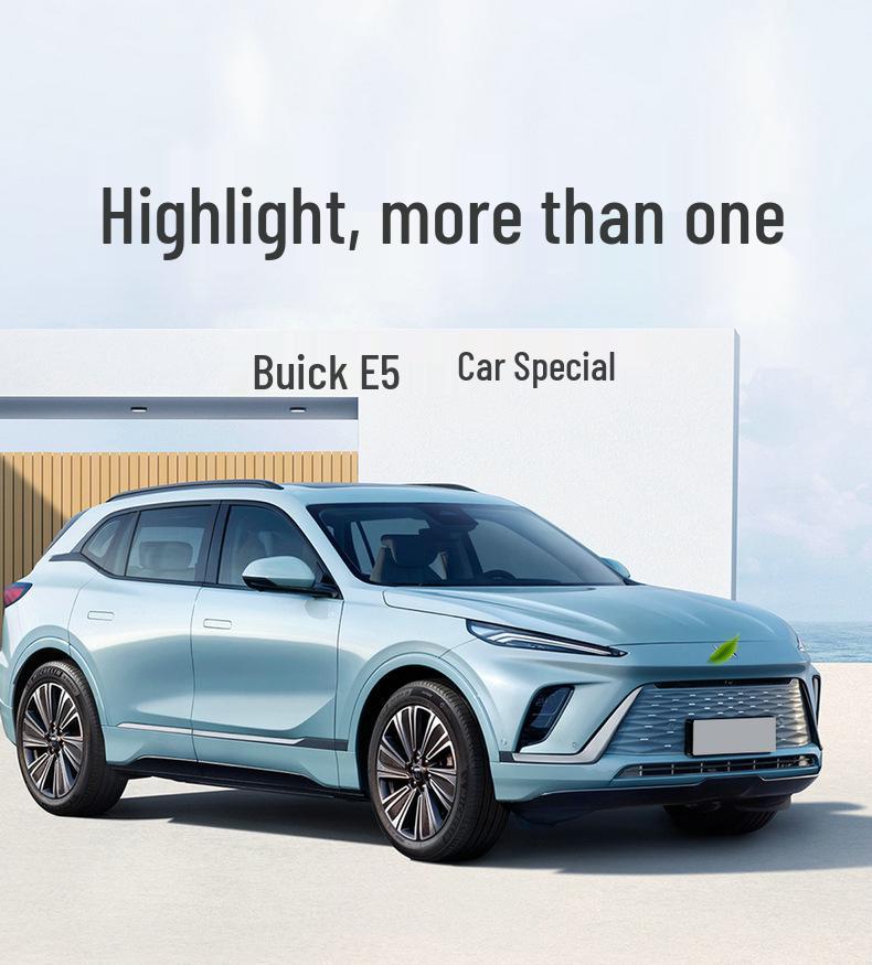 Buick E5 Car Seat Cover: Full Surround, Perforated Leather, All-Season Cushion.