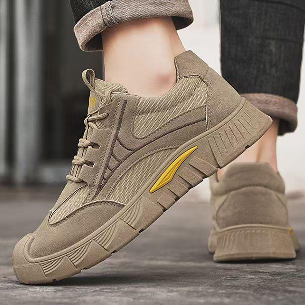 Herren Atmungsaktive Freizeit- & Arbeitsschuhe - Bequeme Weiche Sohle, Vielseitige Board-Schuhe für Herbst/Winter