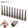 8MM Magnetic Tech Screw Driver Tek Bit,Drill Nut Setter Roofing Cladding STOCK~