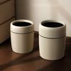 14/20L Lidless Wastebasket Round Trash Can Simple Style Double-layer Recycle Bins Office Living Room Kitchen Bin Household Items