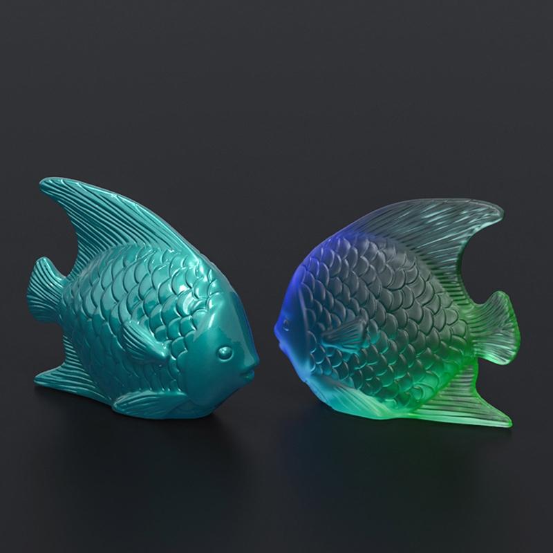 Fish Silicone Resin Mold DIY Fish Ornaments Wall Pendant Decor Desktop Decor Animal Resin Mold for Women DIY Craft