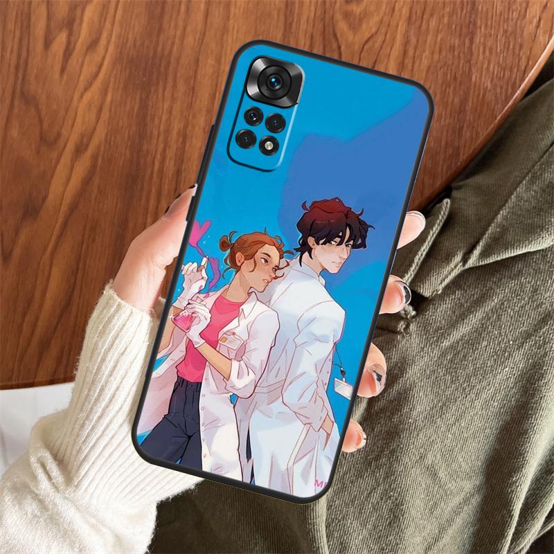 The Love Hypothesis Book Case For Xiaomi Redmi Note 14 Pro 13 12 11 10 15 Pro Plus Redmi 13 C 15 10C 12C 14C 15C Cover