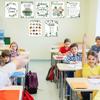 Harloon 20 Pcs Calming Corner Classroom Posters Mental Health Posters Therapy Office Feelings Chart Home Preschool Elementary Classroom Educational