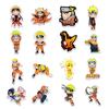 Naruto Anime Cartoon Kawaii  Sticker Phone Case Laptop Ledger Suitcase DIY Decorative Waterproof Stickers Kid Toy Gift 50PCS