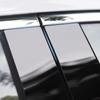 Window Trim Cover Stickers Decoration Exterior Side Door Pillar Posts Car Accessories for Fiat Viaggio Dodge Dart 2013 2014 2015 2016