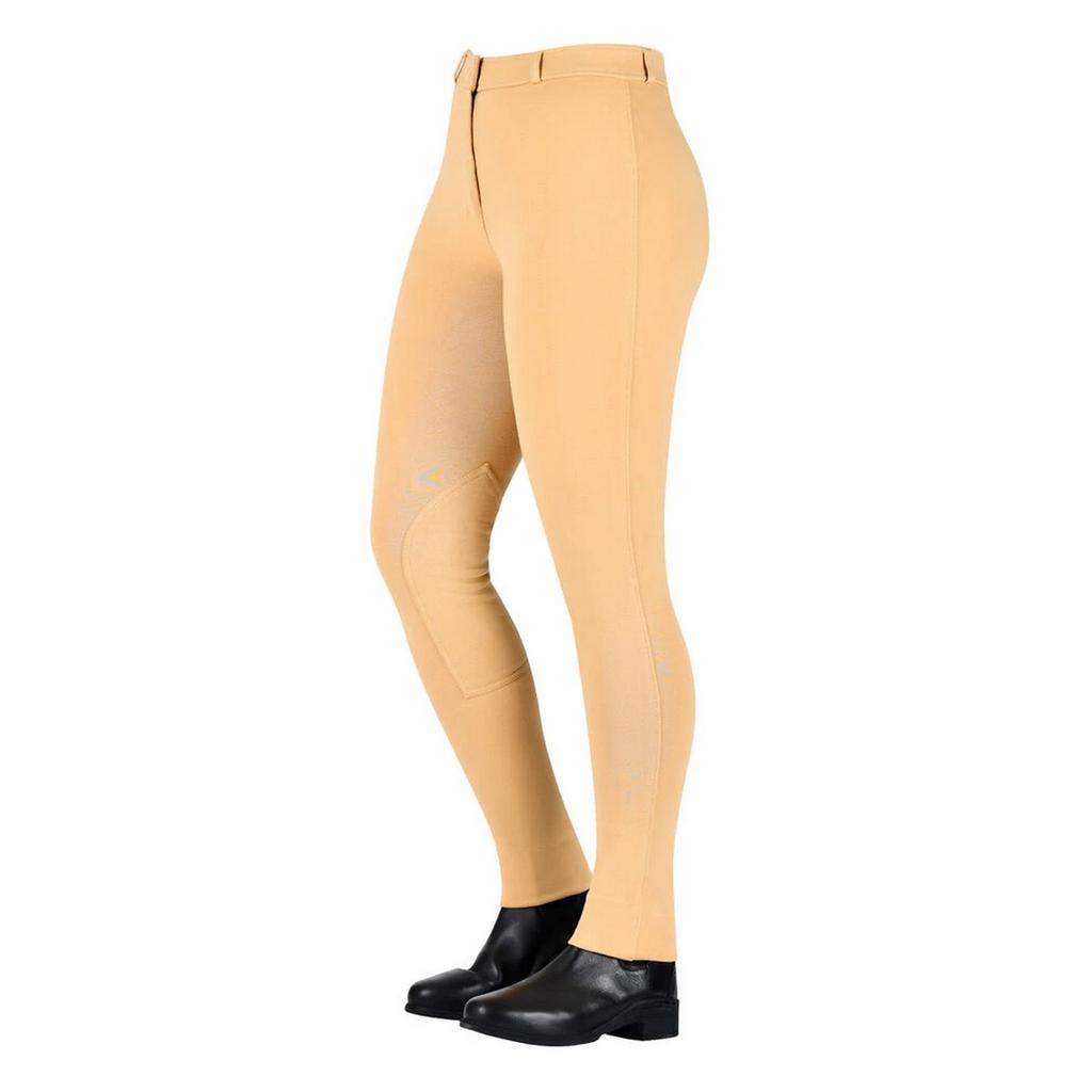 Saxon Womens/Ladies Warm Up Zip Front Jodhpurs