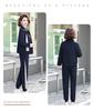 2024 Fashionable Spring & Autumn Tracksuit: Stylish Two-Piece Casual Set for Middle-Aged Moms