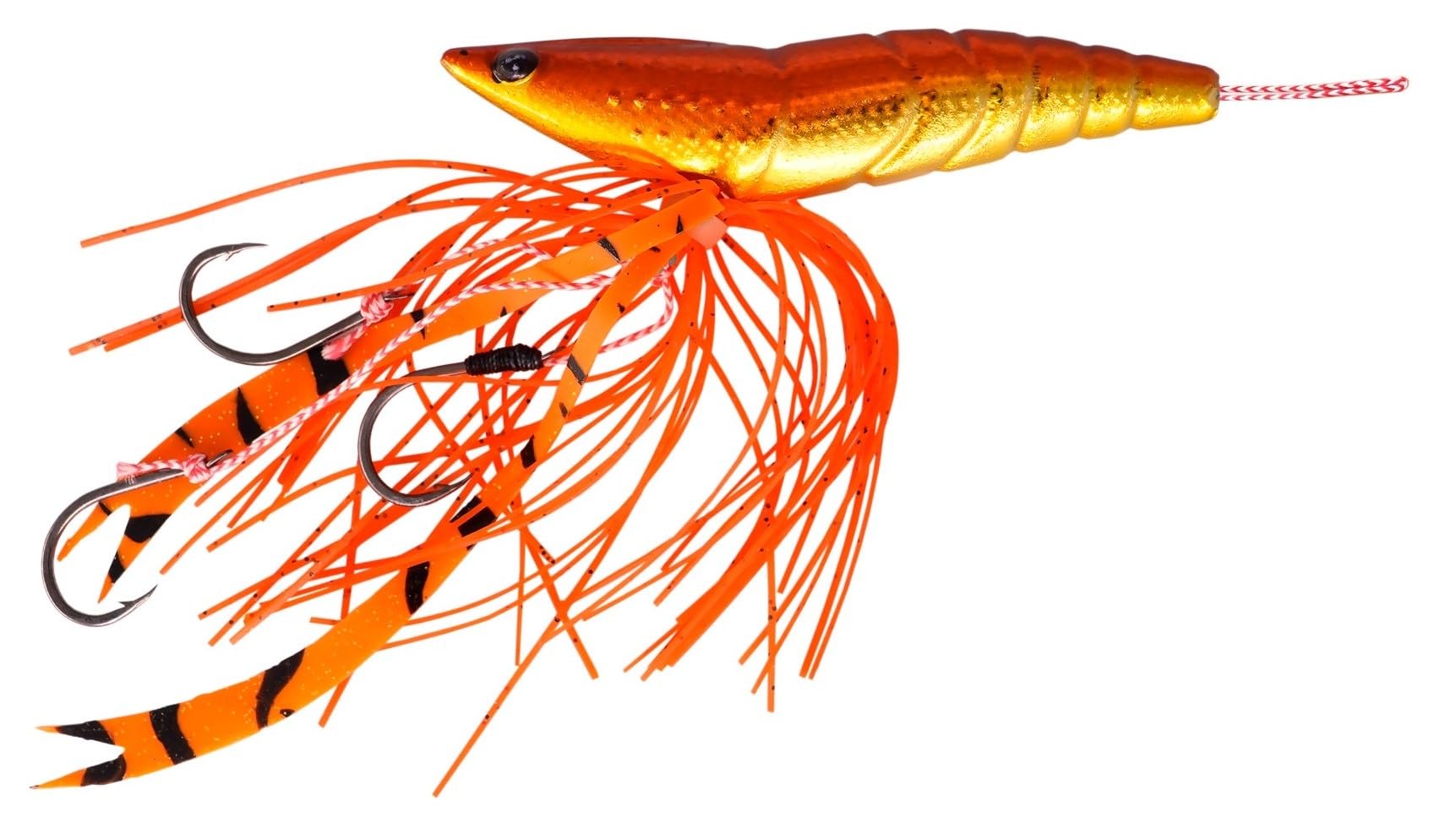 REAL FISHER Креветка Лава 100г #Оранжевый 100g оранжевый