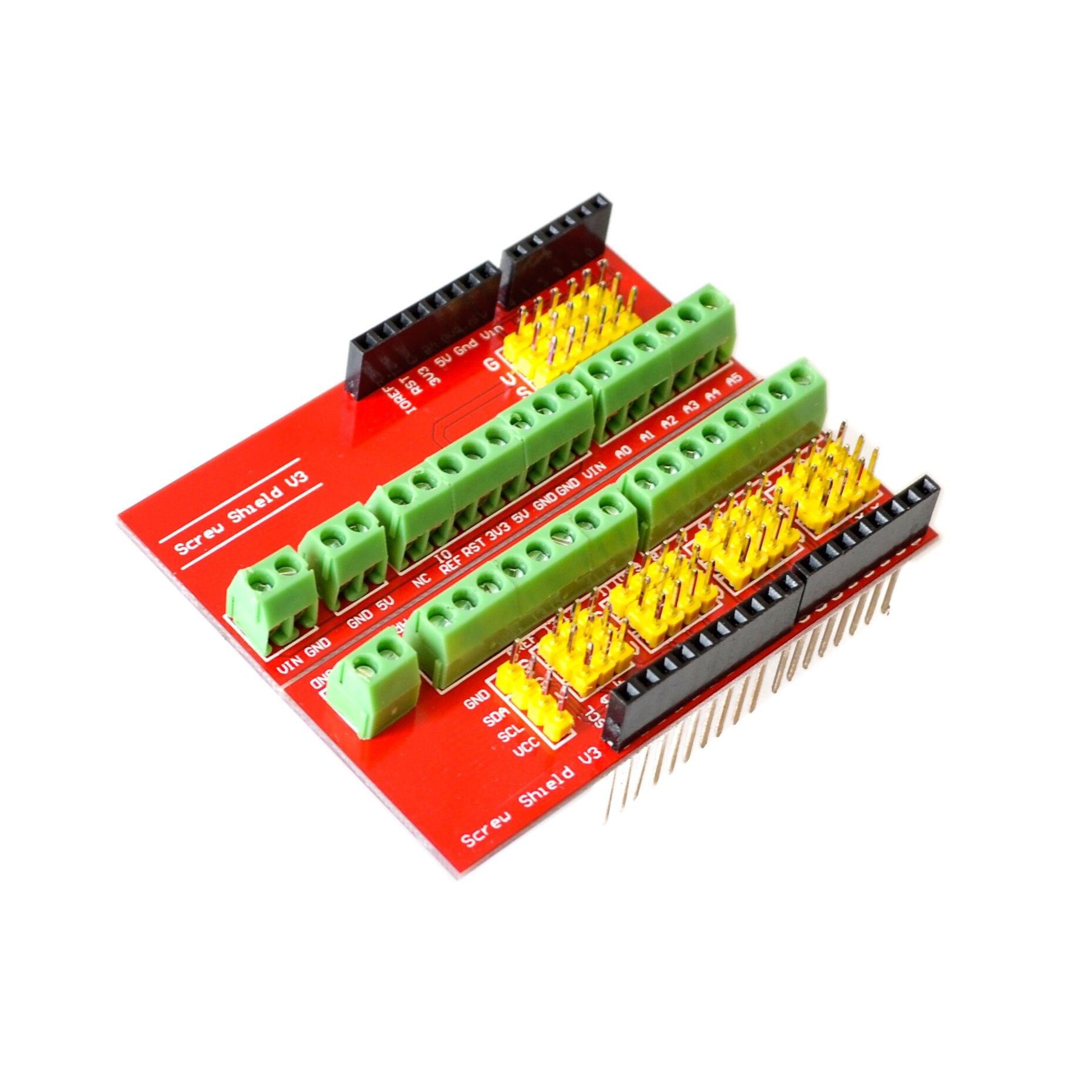 

Screw Shield V1 terminal expansion board is compatible UNO R3 Interactive Media Moudle