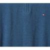 Tommy Hilfiger Ss25 Half High Neck Pullover Long Sleeve Knit Sweater Men Sweater Blue 78J3765-420