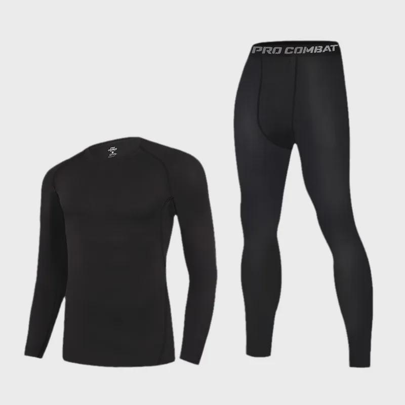 Men's Quick-Dry Elastic Fitness and Running Tights for Spring/Autumn