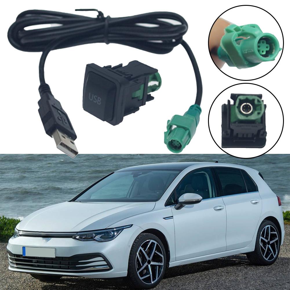Car Audio Cable Audio AUX USB Adapter USB Switch For Golf For Passat For Skoda Car USB Adapter Audio USB Cable Switch