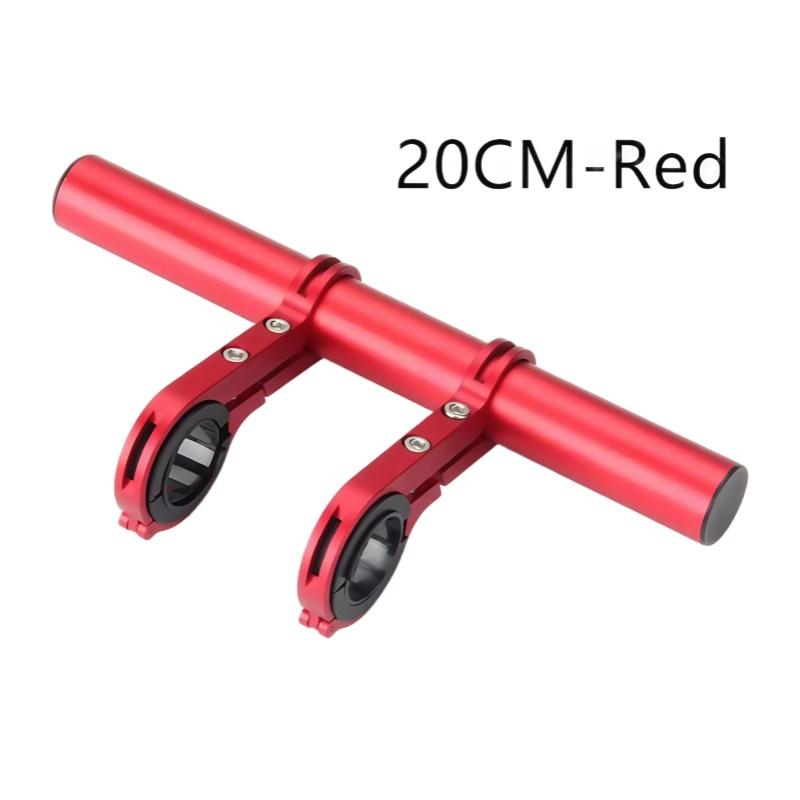 Supporto esteso per manubrio da bicicletta da 10/20/30 cm, supporto per faro MTB, barra estesa, prolunga per manubrio da strada e mountain bike, parti per portapacchi