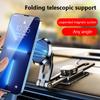 Foldable Magnetic Car Phone Bracket Slide Rail Adjustable Mobile Phone Mount Stand Telescopic Suspension for Tesla Model 3 X Y S