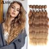 Extensões de cabelo sintético – Perucas de cabelo sintético