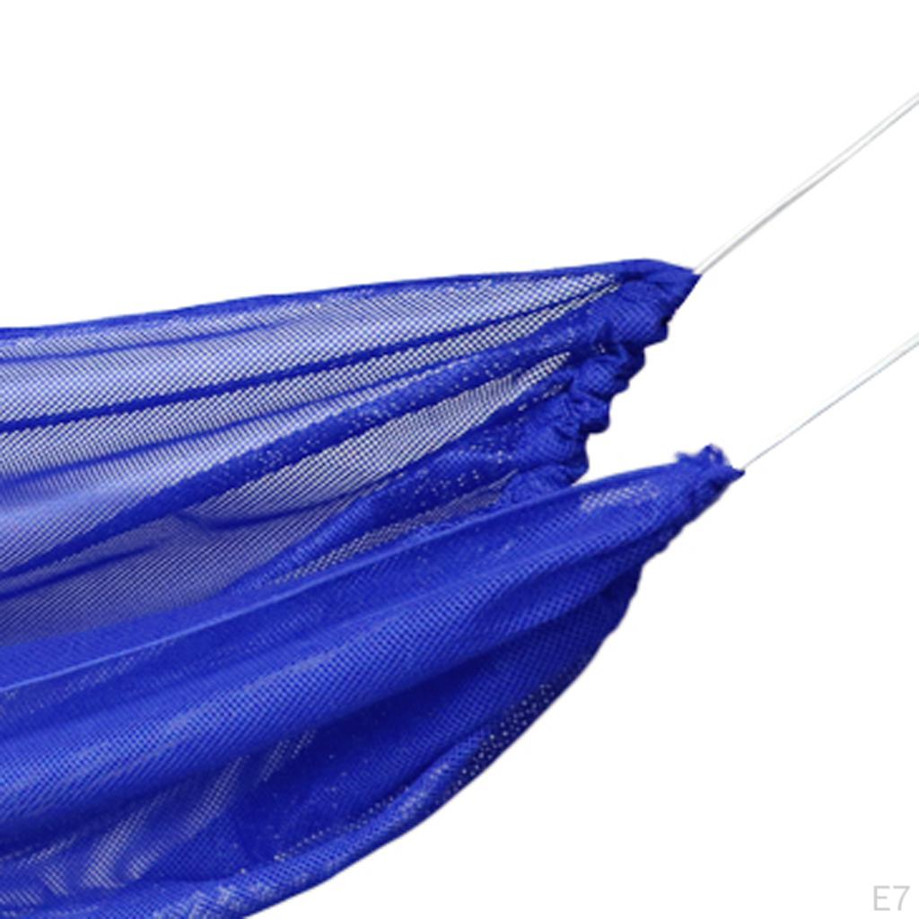 Camping Hammock Portable indoor Tree Hammock, Lightweight Fabric Mesh Hammocks for Backpacking,