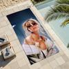 Argentine singer Tini Stoessel Towel Drying Bath Towel Applicable To Light Swimming Camping Yoga Beach Out