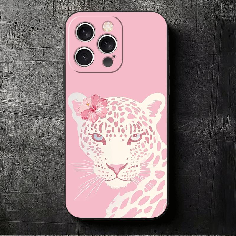 Girl Boss Lady Pink Soft Phone Case for iPhone 16 16E 17 Air 15 Pro Max 14 Plus 13 Mini 11 12 7 Black Cover Back Shell