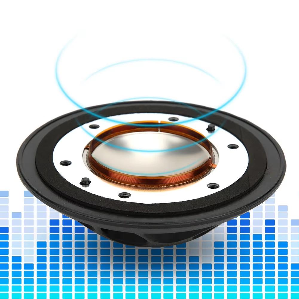 1Pcs 8 Ohm Speaker Diaphragm Titanium Dome Speaker Components for Peavy 22XT RX22 22A 22T 2200