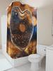 3D Sparkling Heart Shower Curtain | Romantic and Elegant Bathroom Decor