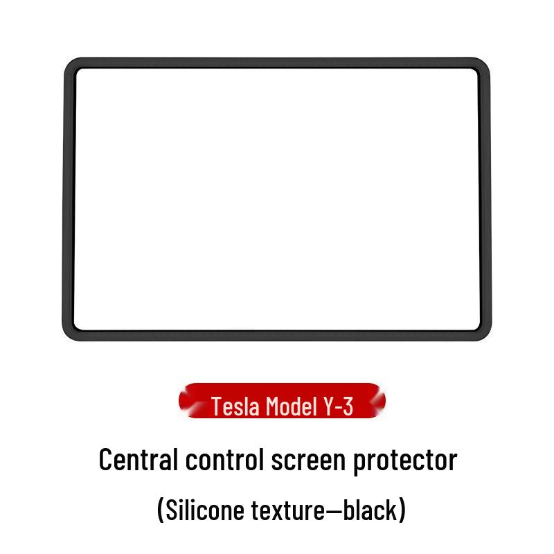 Tesla Model Y/3 Navigation Screen Protector Silicone Center Display Accessory