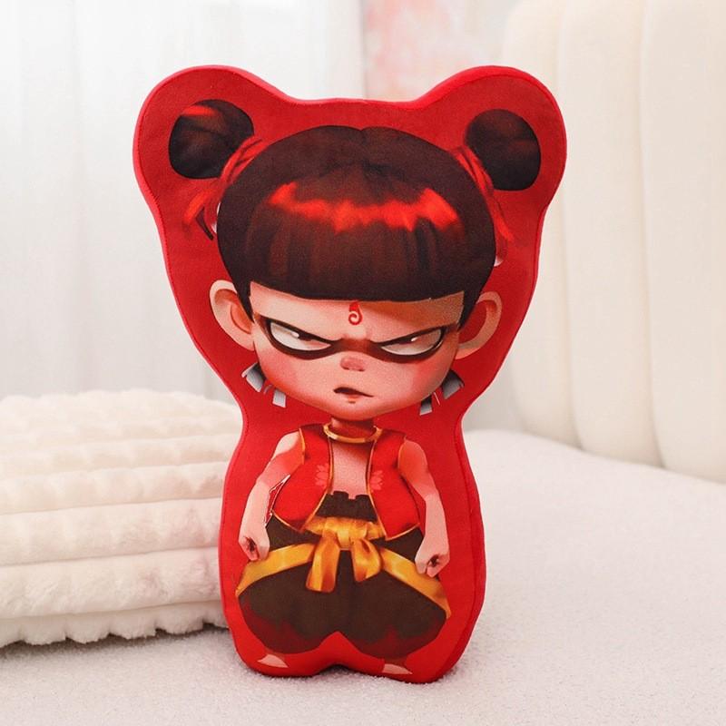 Ne Zha Animation Cartoon Toy Simulation Funny Stuffed Plush Character Model Gift