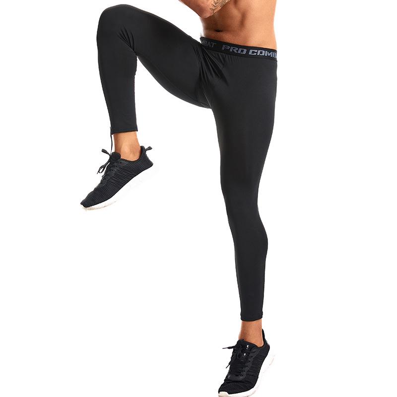 Basketball Base Layer Hoch elastische Schnelltrocknende Atmungsaktive Leggings zum Laufen & Training